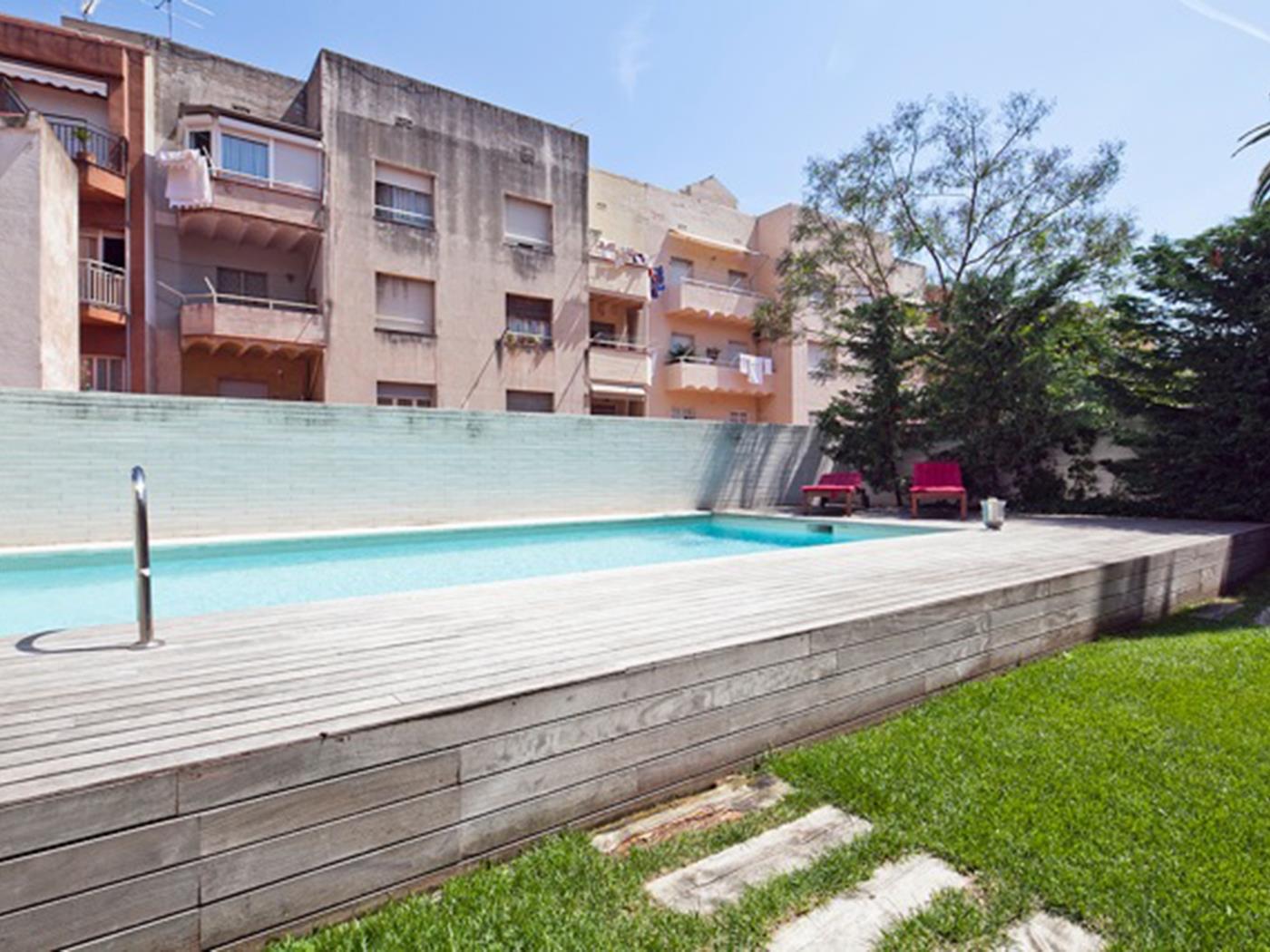 Wohnung mit Terrasse und Schwimmbad in der nähe des Parc Güell - My Space Barcelona Appartementen
