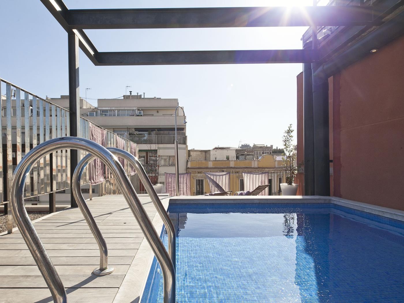 Wohnung mit Schwimmbad in Arc del Triunf - My Space Barcelona Appartementen