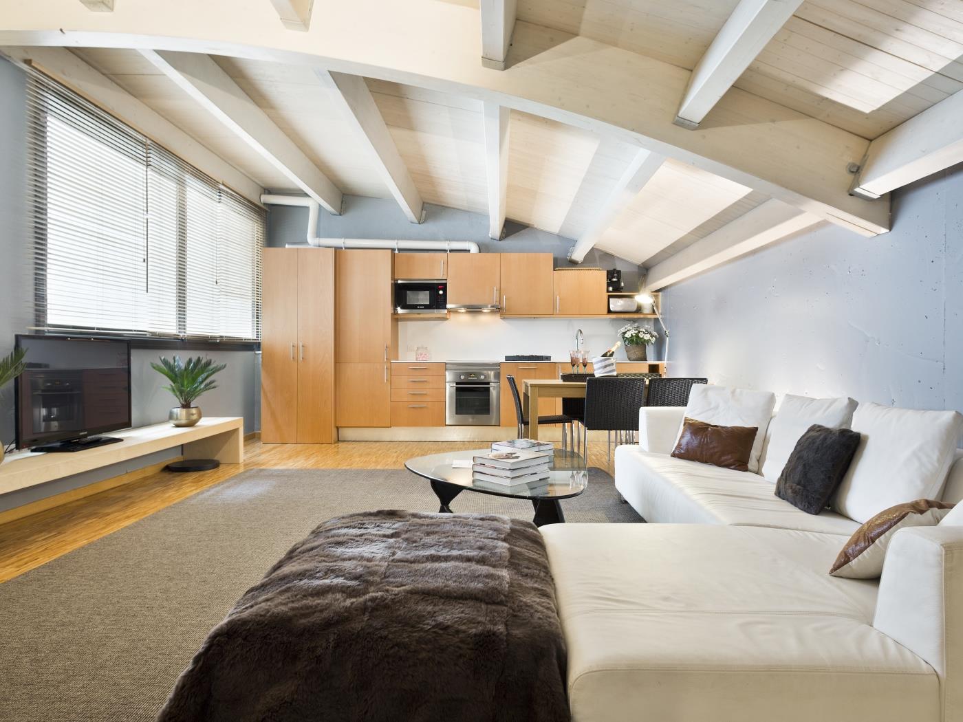 Barcelona langfristige Dachwohnung - My Space Barcelona Appartementen