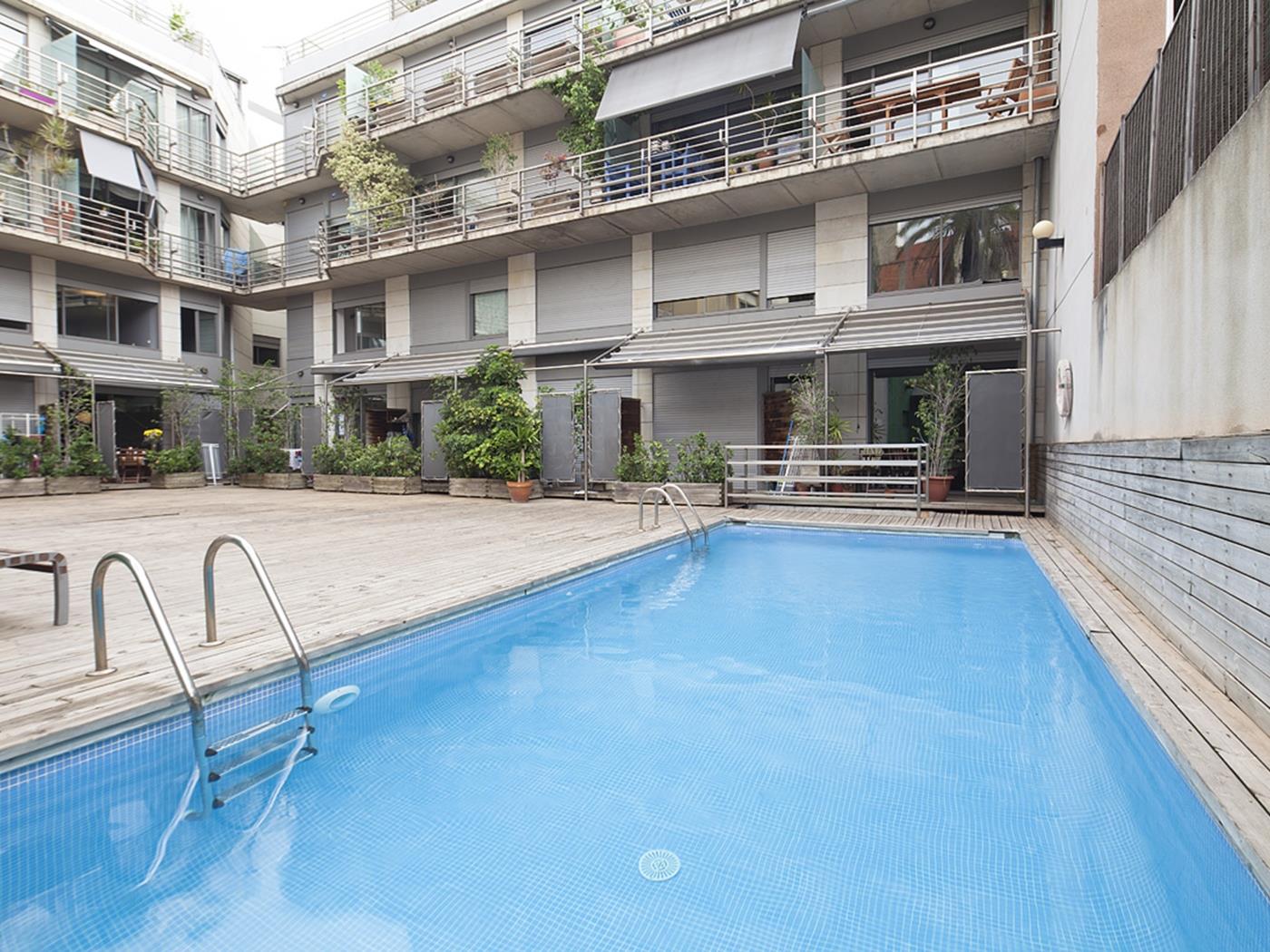 Maisonette Wohnung mit Schwimmbad in Barcelona - My Space Barcelona Appartementen