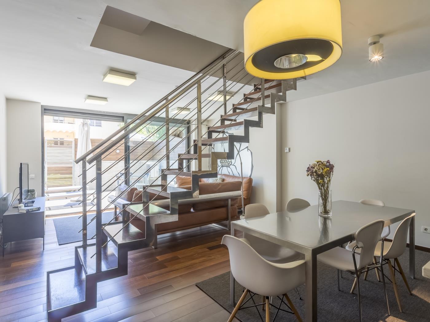 Wohnung mit Terrasse und Schwimmbad in der nähe des Parc Güell - My Space Barcelona Appartementen