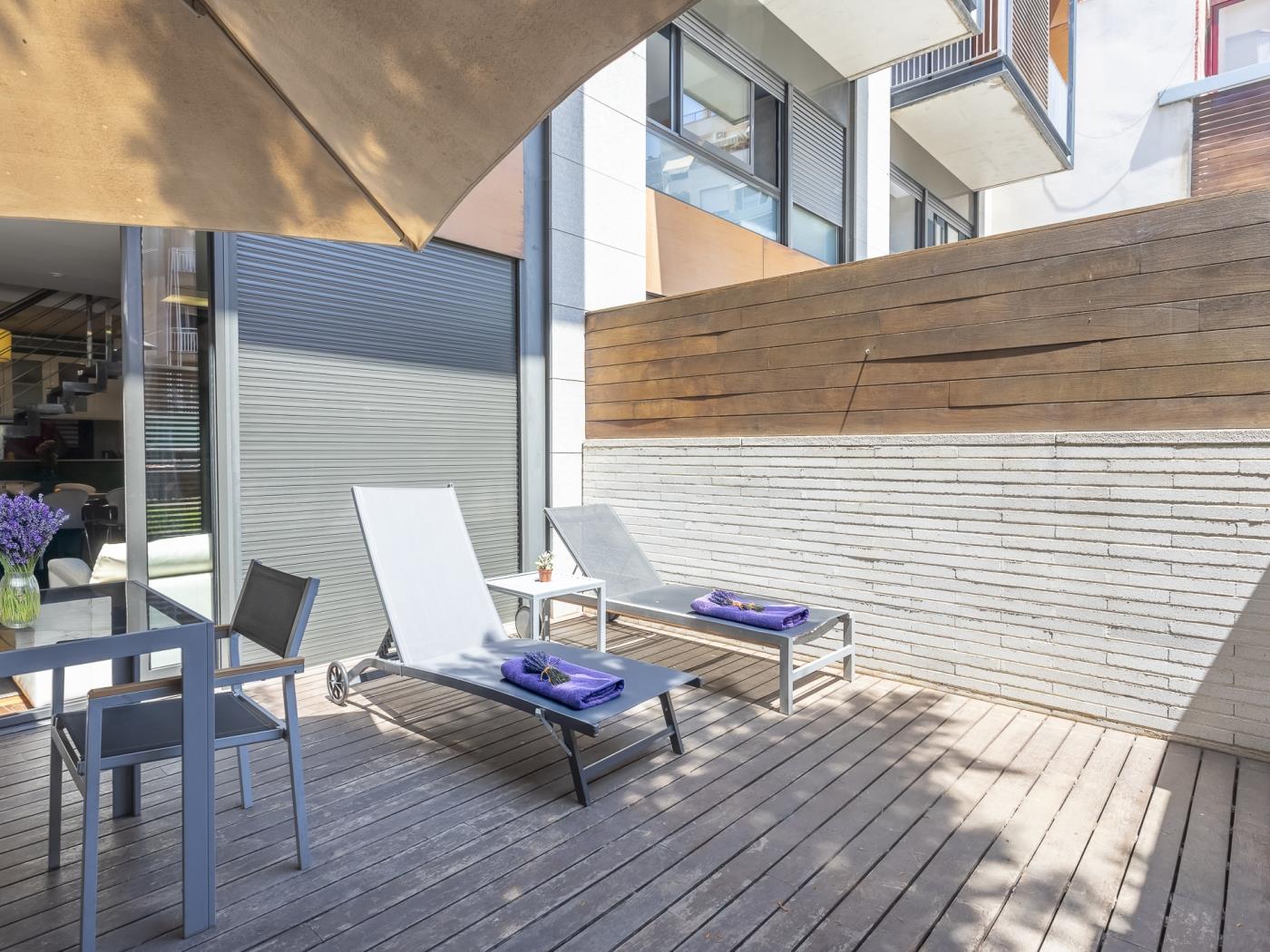 Wohnung mit Terrasse und Schwimmbad in der nähe dem Zentrum - My Space Barcelona Appartementen