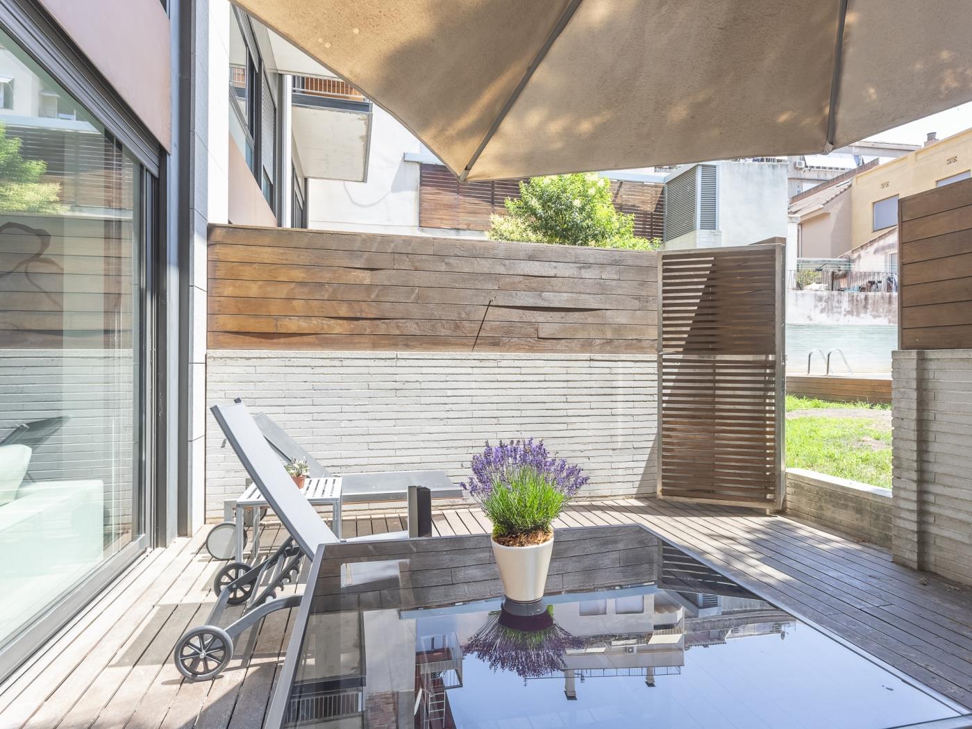 Wohnung mit Terrasse und Schwimmbad in der nähe dem Zentrum - My Space Barcelona Appartementen