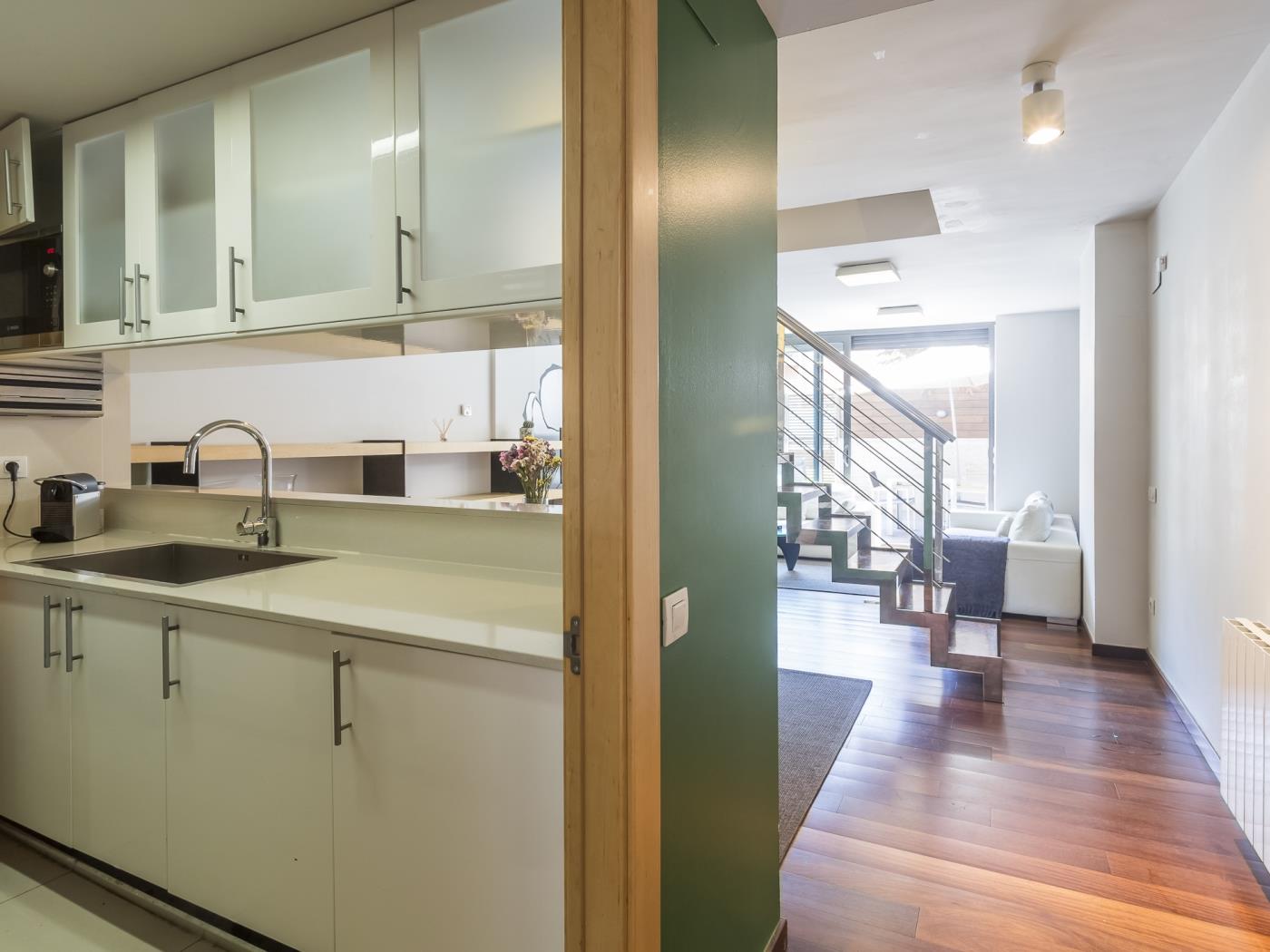 Wohnung mit Terrasse und Schwimmbad in der nähe dem Zentrum - My Space Barcelona Appartementen