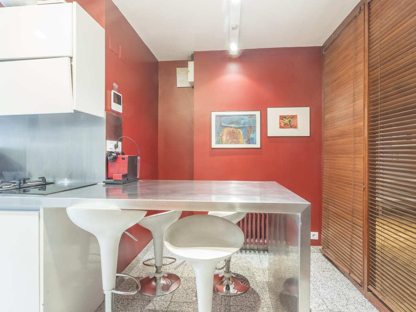 Klassische executive Wohnung in Bonanova für 8 Personen - My Space Barcelona Appartementen
