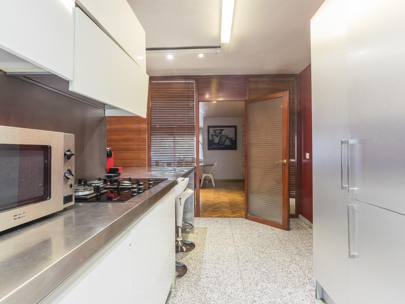Klassische executive Wohnung in Bonanova für 8 Personen - My Space Barcelona Appartementen