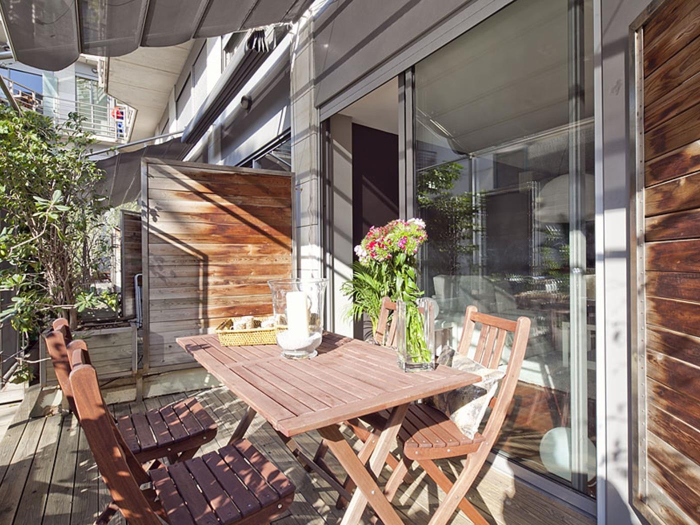 Maisonette-Wohnung mit Schwimmbad zu vermieten in Barcelona - My Space Barcelona Appartementen