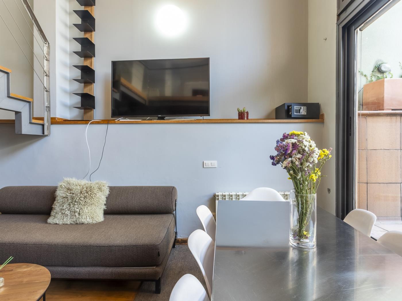 Wohnung mit Terrasse und Schwimmbad in der nähe dem Barcelona Zentrum - My Space Barcelona Appartementen