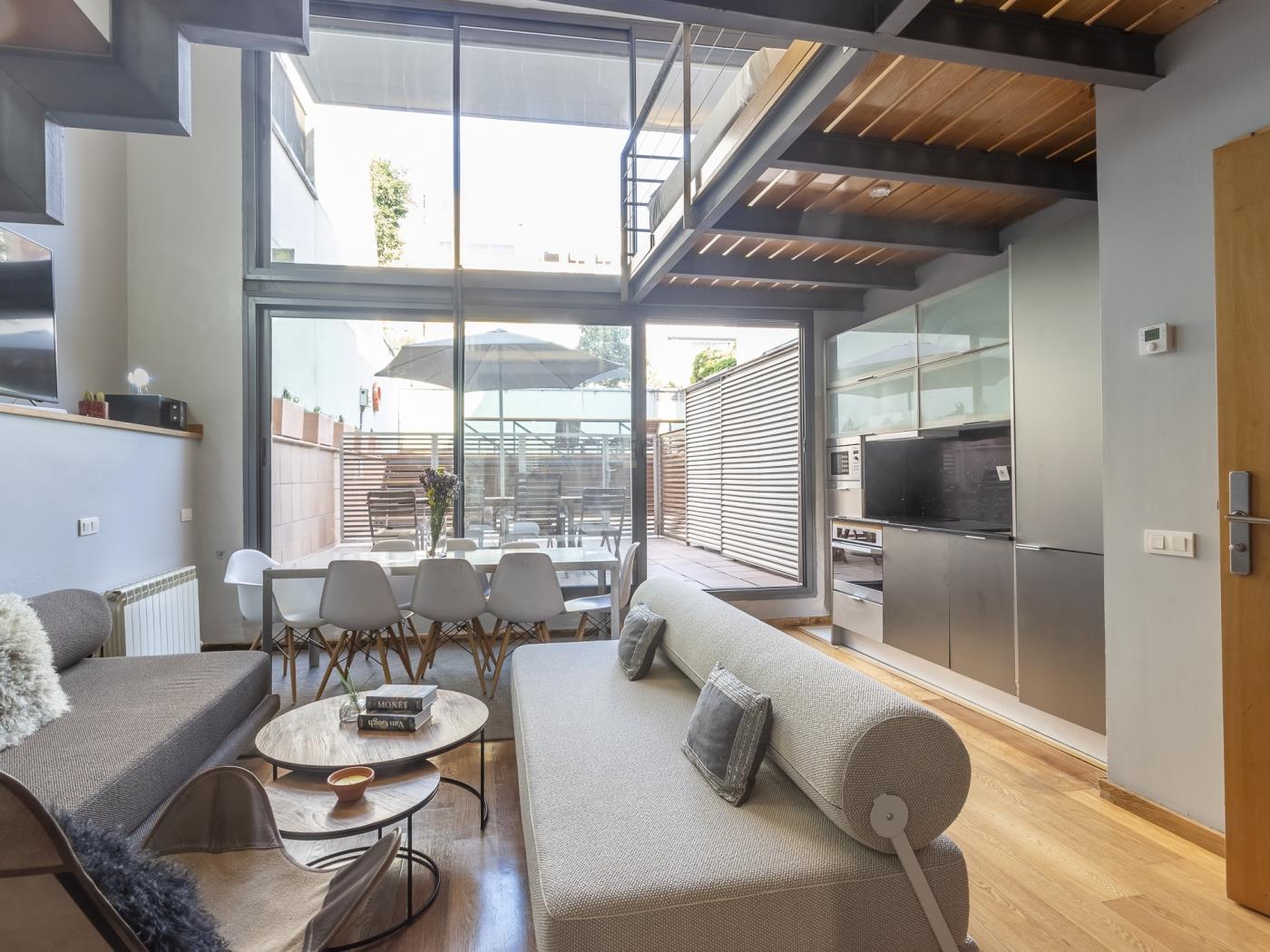 Wohnung mit Terrasse und Schwimmbad in der nähe dem Barcelona Zentrum - My Space Barcelona Appartementen