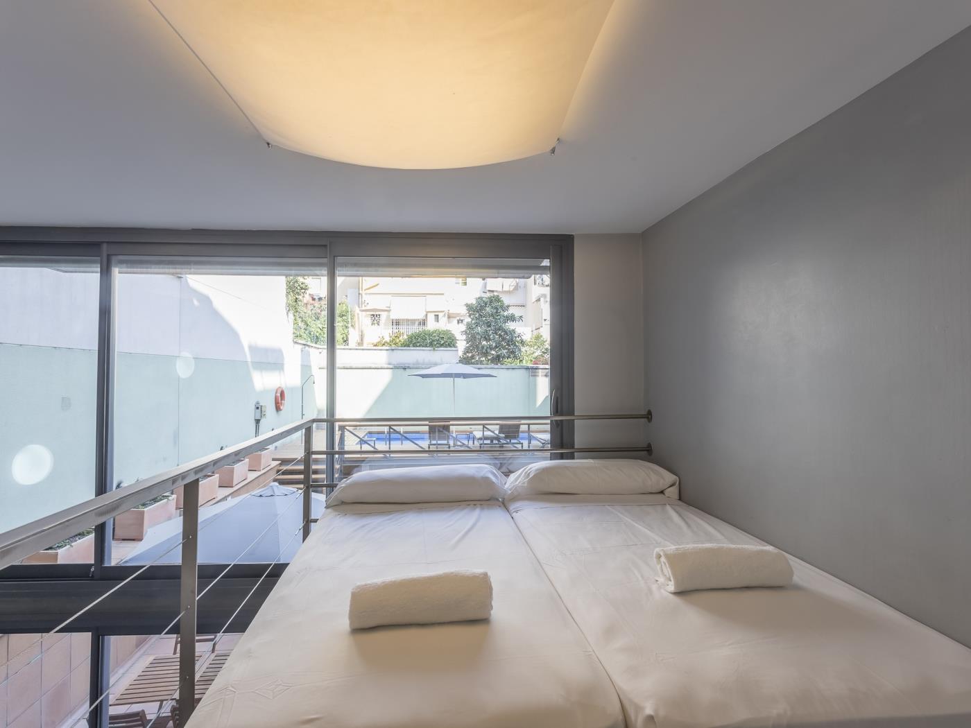 Wohnung mit Terrasse und Schwimmbad in der nähe dem Barcelona Zentrum - My Space Barcelona Appartementen