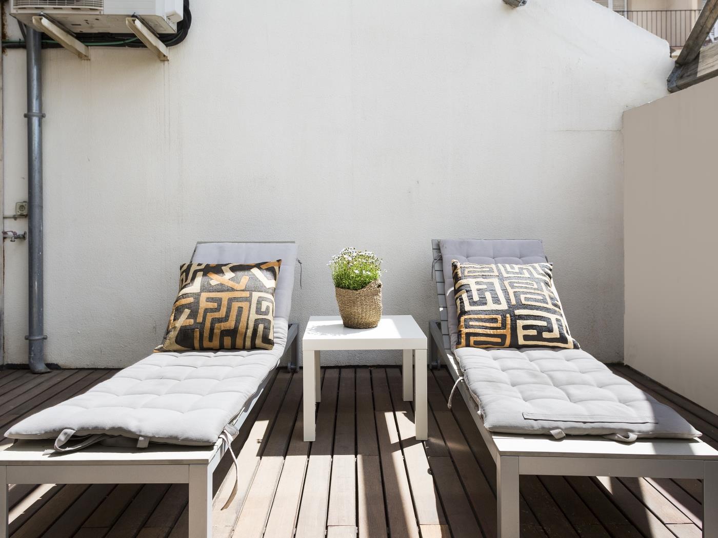 Barcelona langfristige Wohnung mit privater Terrasse - My Space Barcelona Appartementen