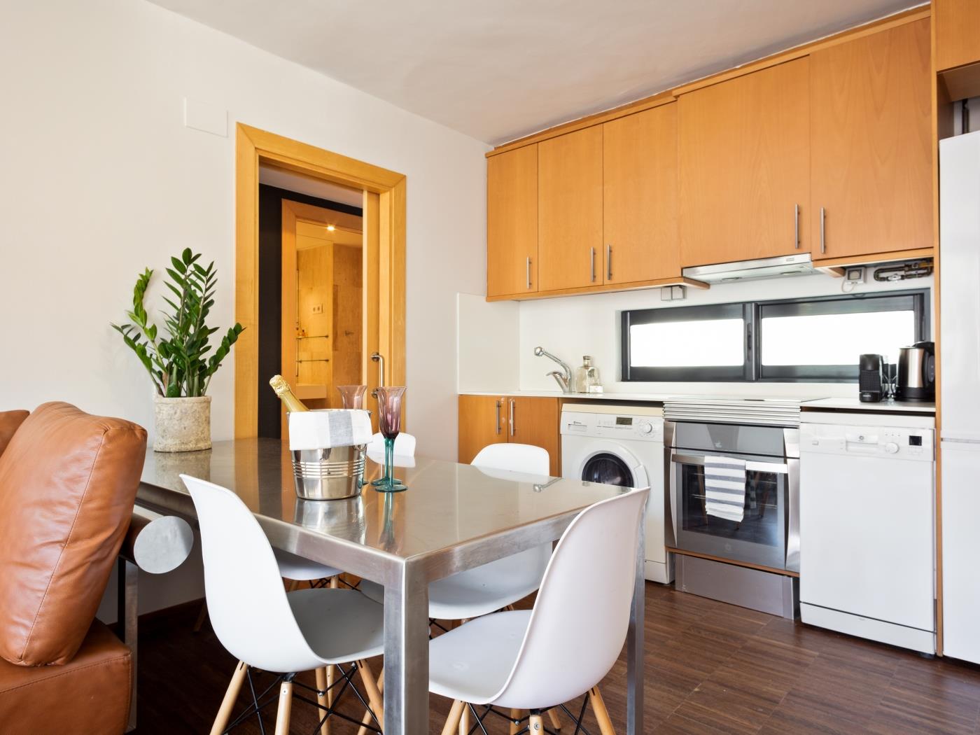 Executive-Wohnung mit Terrasse und Balkon in Sarrià - Sant Gervasi für 4 - My Space Barcelona Appartementen
