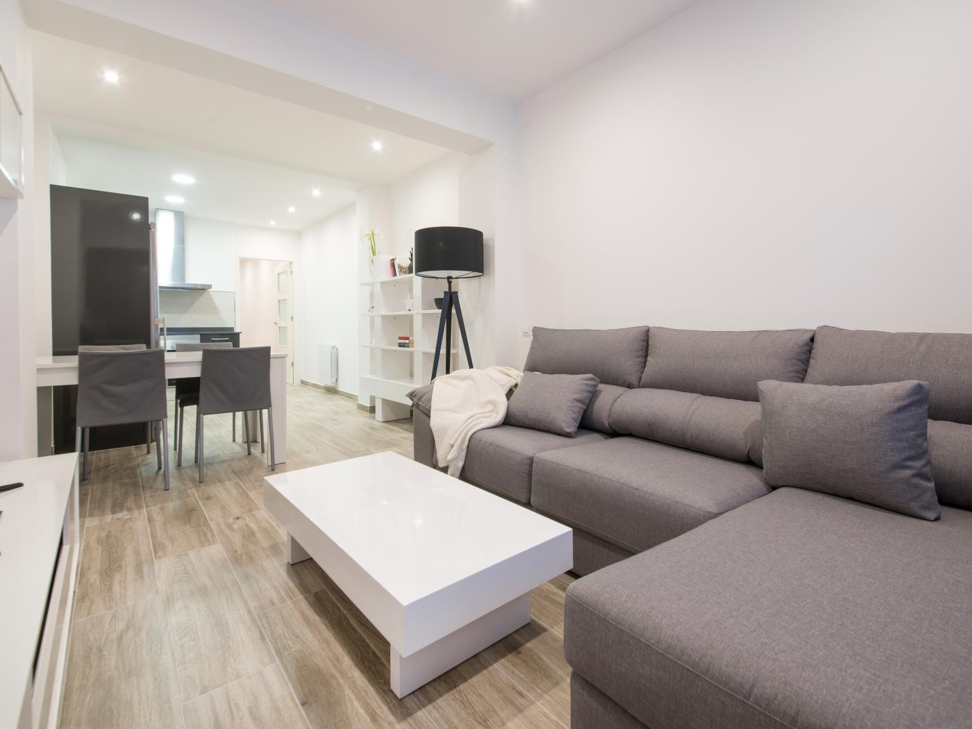Wohnung mit privater Terrasse im Viertel Gràcia zur monatlichen Vermietung - My Space Barcelona Appartementen