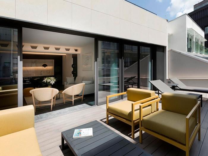Luxuriöse Design-Wohnung mit Terrasse im Herzen des Eixample für Monate - My Space Barcelona Appartementen