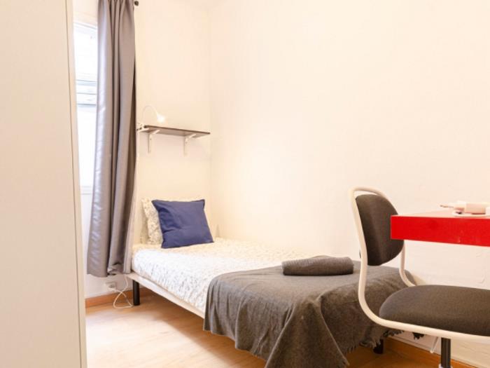 Gemütlich eingerichtetes Einzelzimmer in Hospitalet - My Space Barcelona Appartementen
