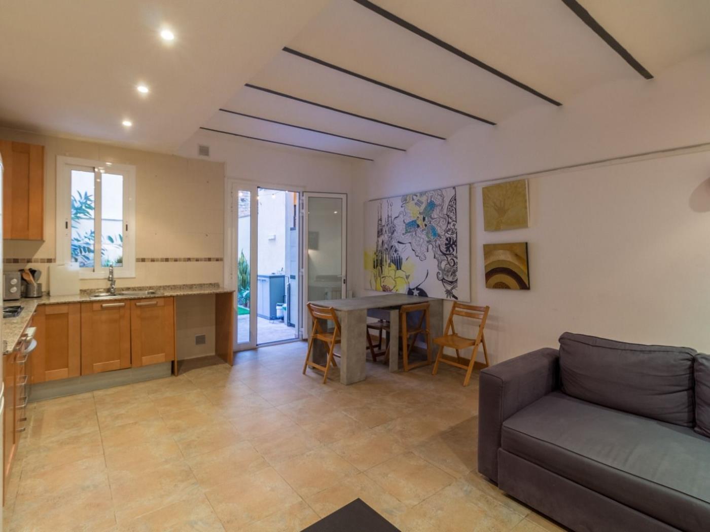 Geräumige und zentral gelegene 1-Zimmer-Wohnung mit Terrasse - My Space Barcelona Appartementen
