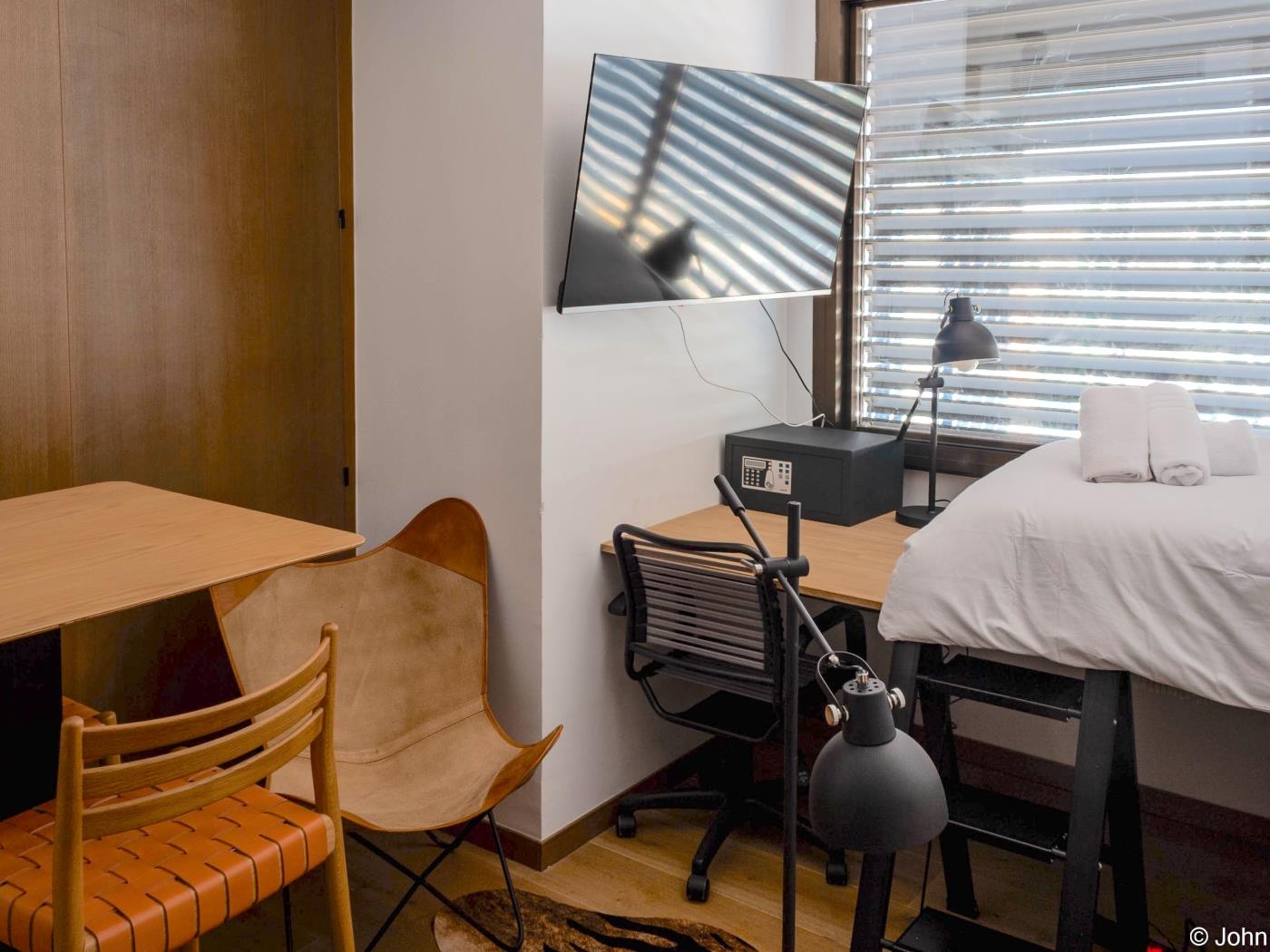 Modernes Studio-Loft mit Stadtblick, Dachpool und Smart TV - My Space Madrid Appartementen