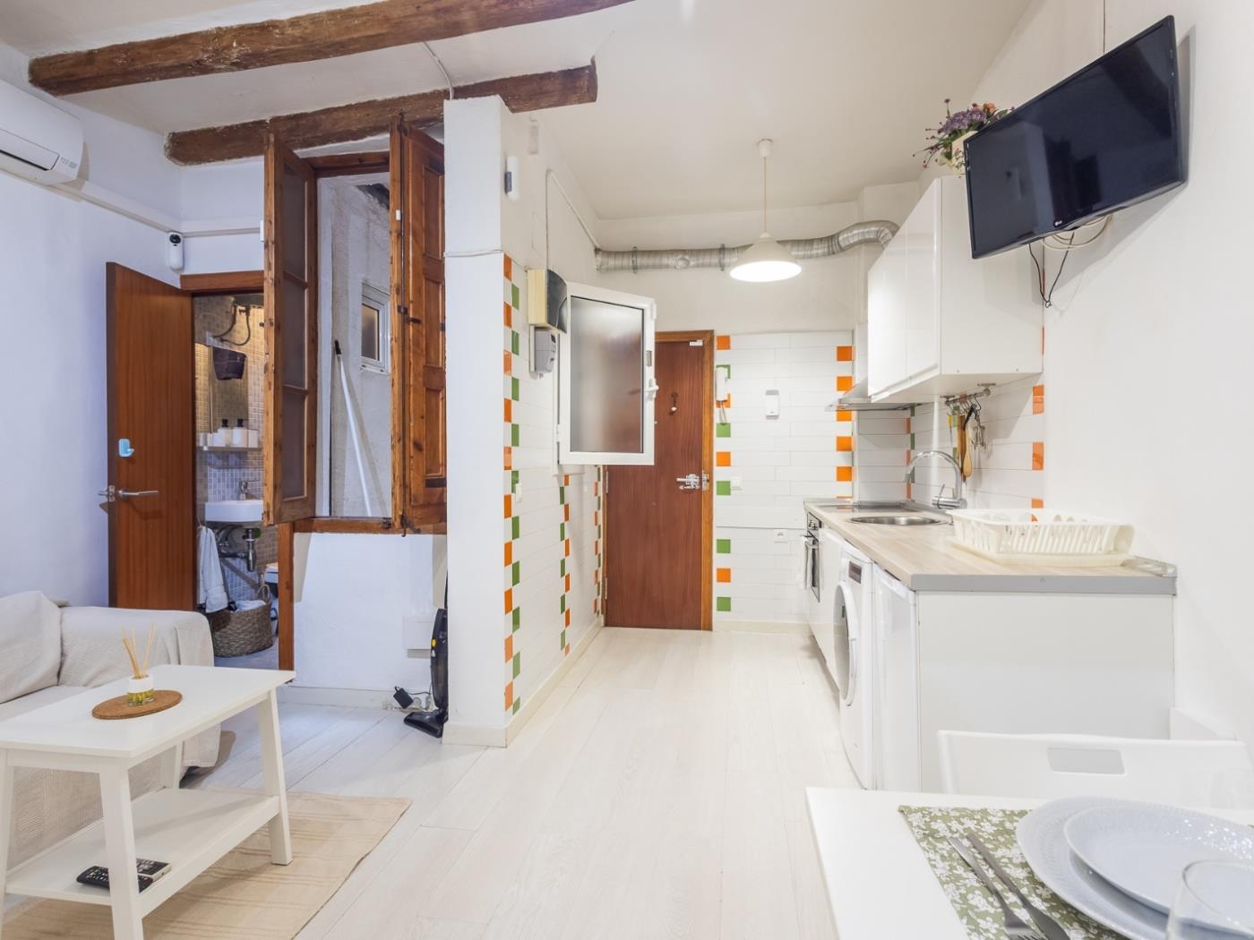 Charmantes Loft in El Born – Mindestaufenthalt 31 Nächte - My Space Barcelona Appartementen