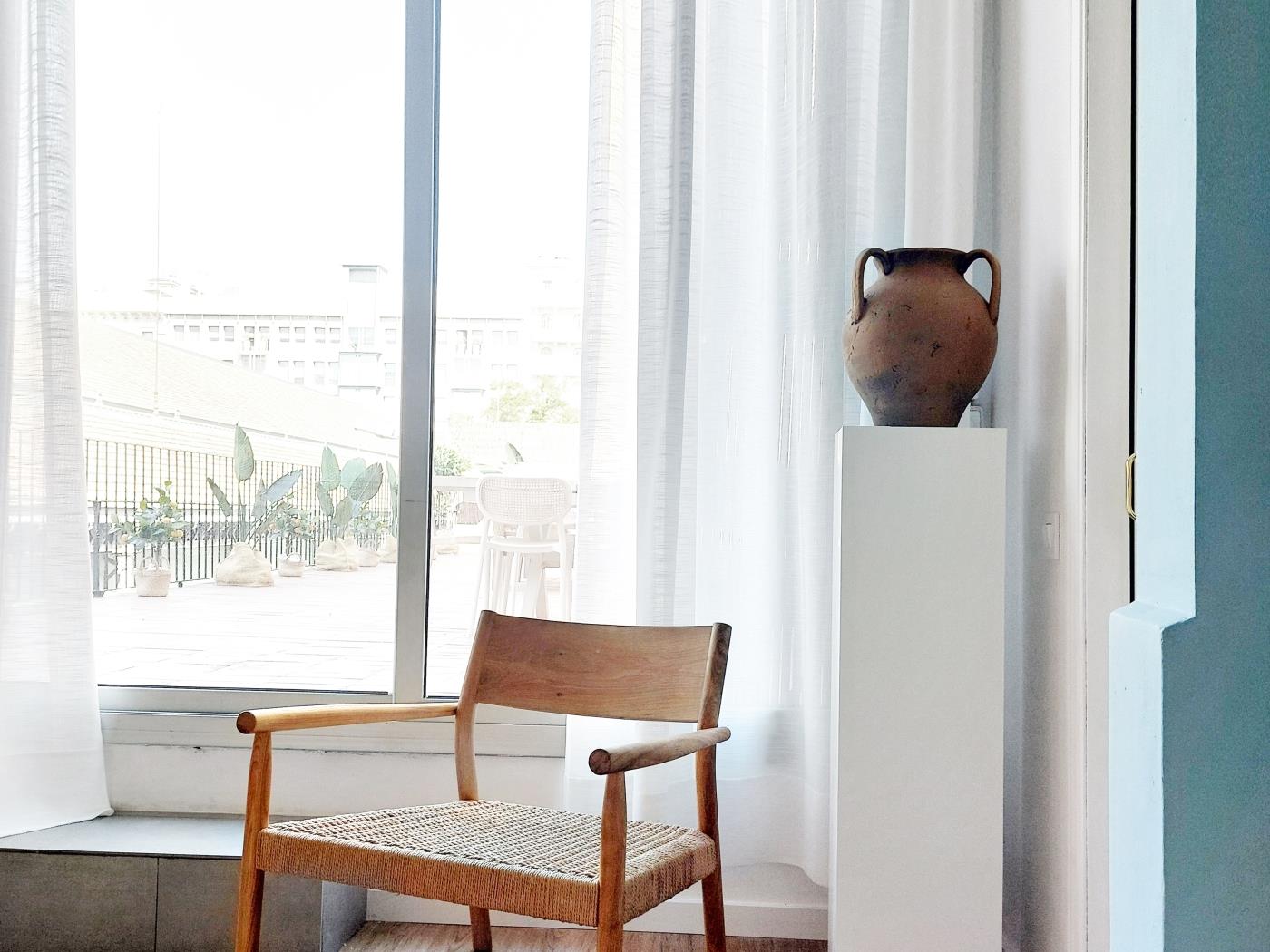 Helle 3‑Zimmer‑Wohnung mit Terrasse im Eixample von Barcelona - My Space Barcelona Appartementen