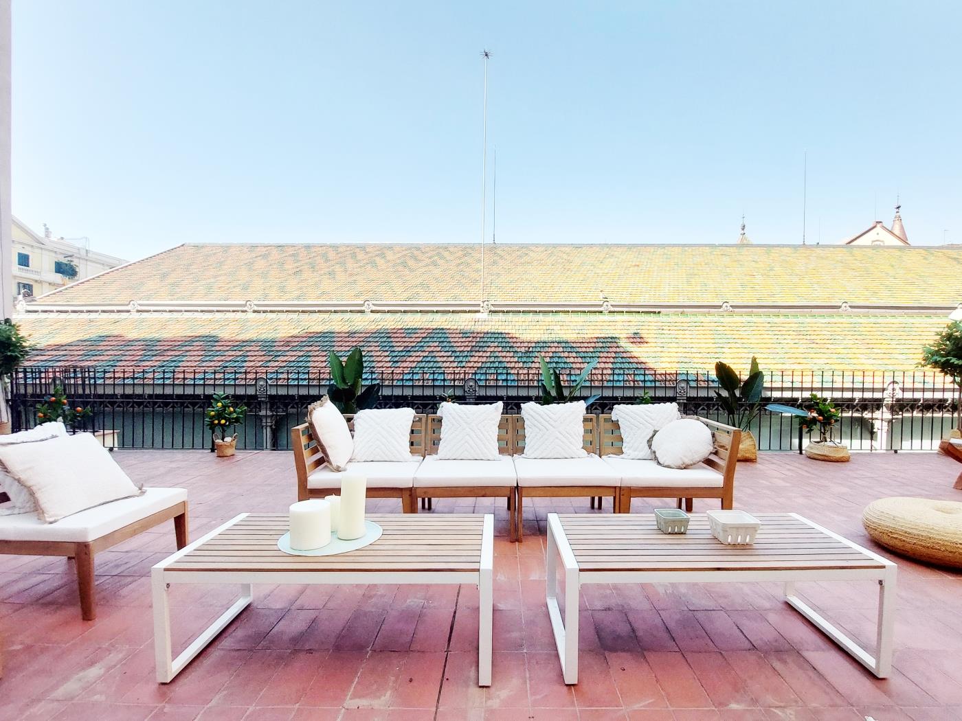 Helle 3‑Zimmer‑Wohnung mit Terrasse im Eixample von Barcelona - My Space Barcelona Appartementen