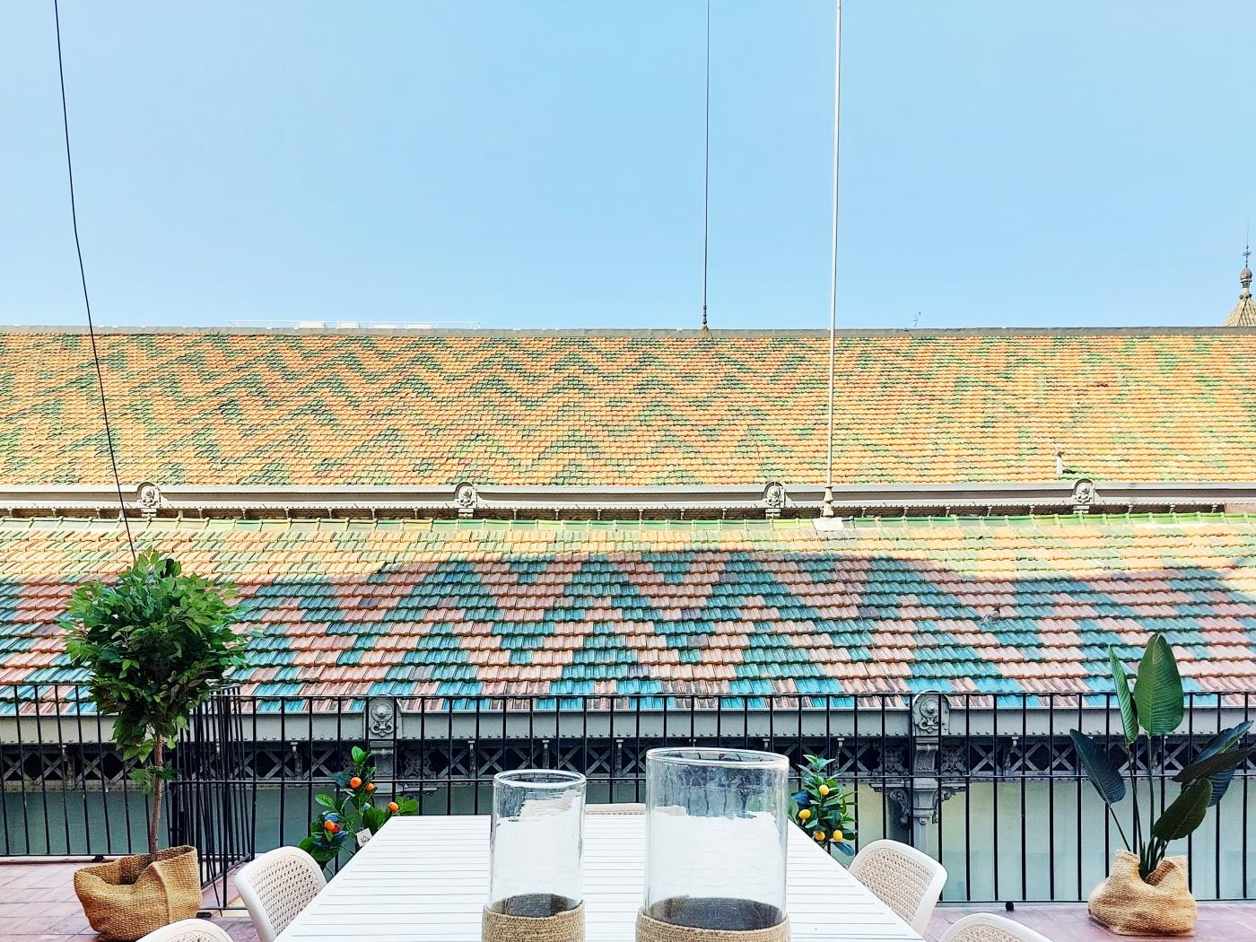 Helle 3‑Zimmer‑Wohnung mit Terrasse im Eixample von Barcelona - My Space Barcelona Appartementen