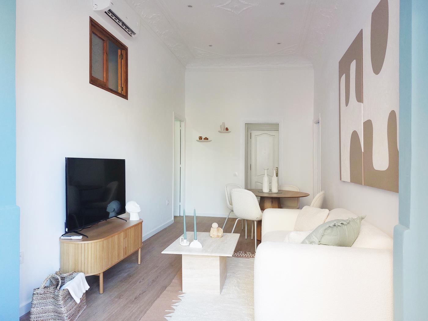 Helle 3‑Zimmer‑Wohnung mit Terrasse im Eixample von Barcelona - My Space Barcelona Appartementen