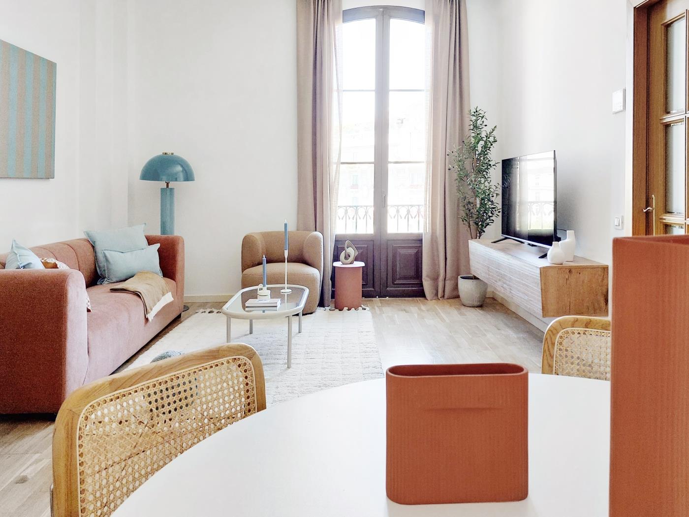 Helle 2-Zimmer-Wohnung neben dem Hotel Palace – Innenstadt BarcA - My Space Barcelona Appartementen